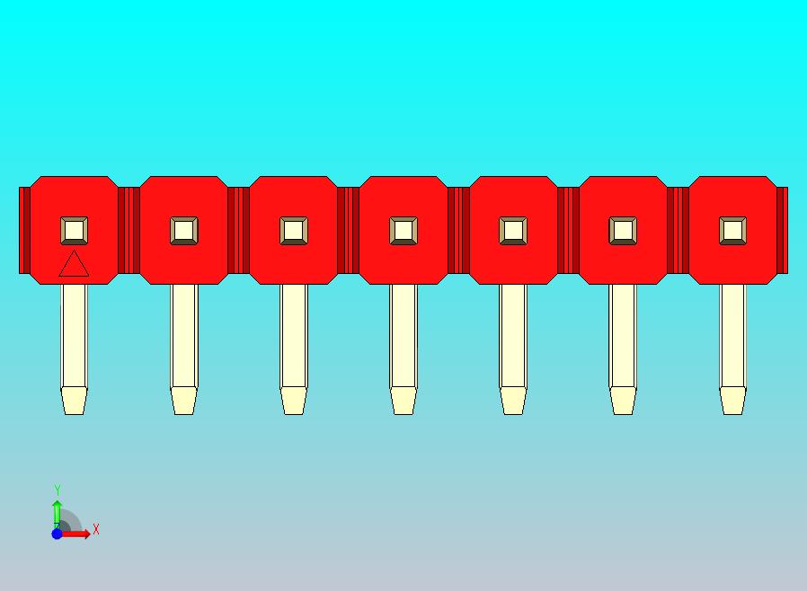 DS1022彩色排针 红色 1x07p 100mil 类型D 版本1.0.zip