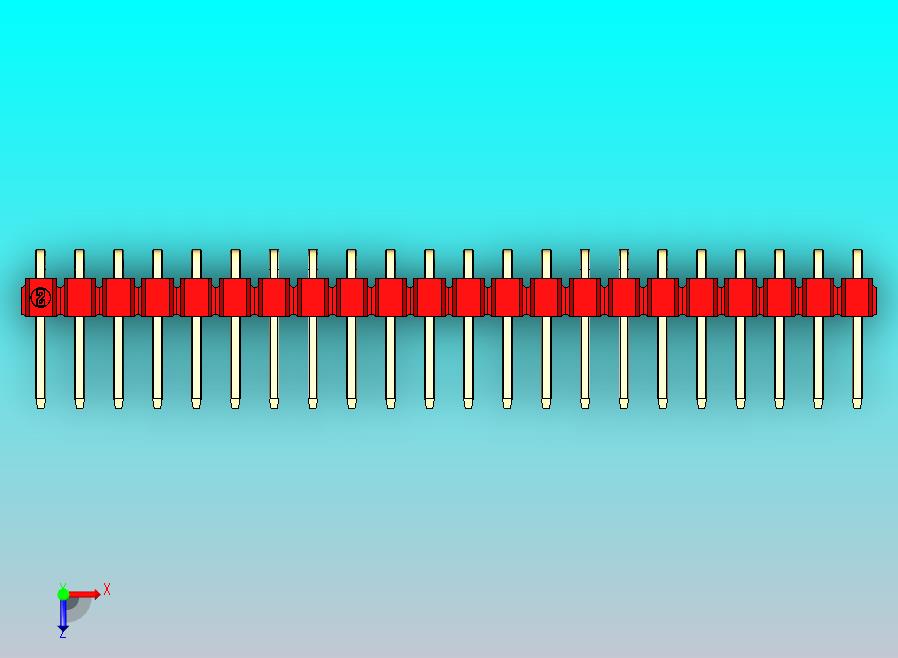 DS1022彩色排针 红色 1x22p 100mil 类型D 版本1.0.zip
