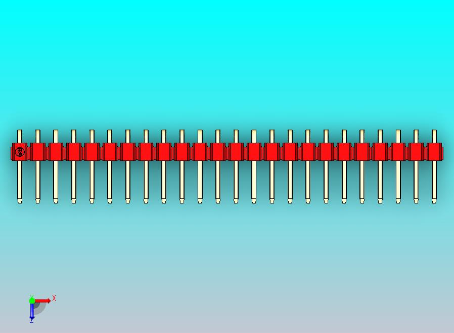 DS1022彩色排针 红色 1x24p 100mil 类型D 版本1.0.zip