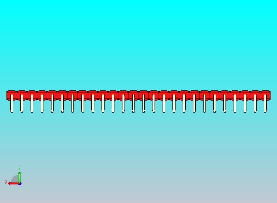 DS1022彩色排针 红色 1x26p 100mil 类型D 版本1.0.zip