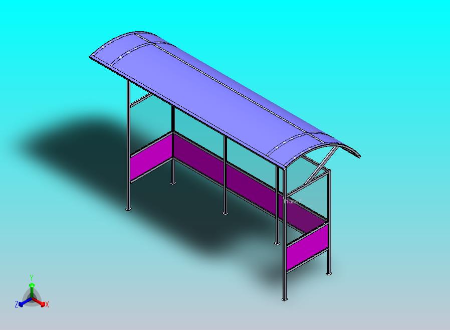 公共汽车候车站