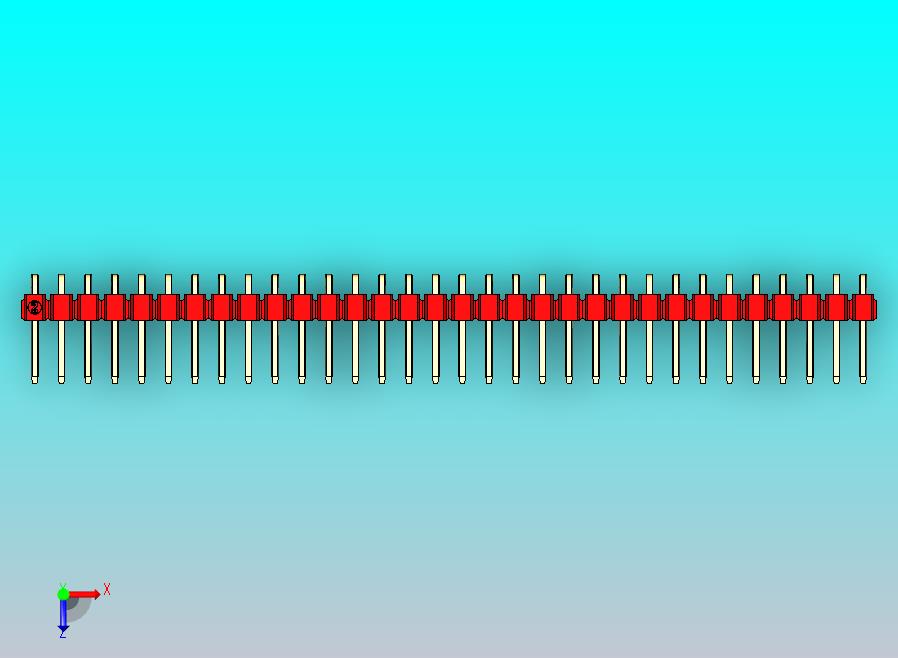 DS1022彩色排针 红色 1x32P 100mil 类型D 版本1.0.zip