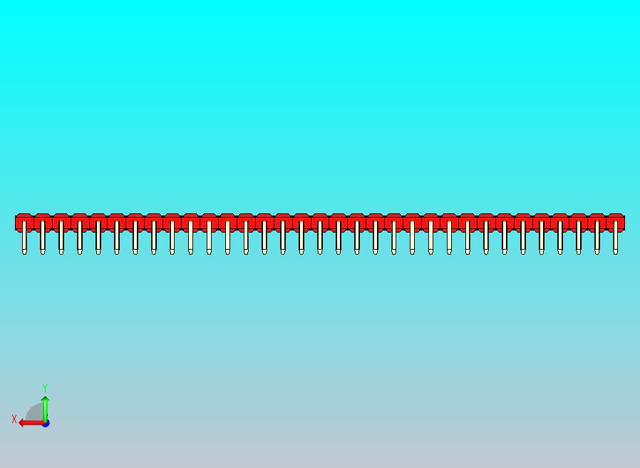 DS1022彩色排针 红色 1x33p 100mil 类型D 版本1.0.zip