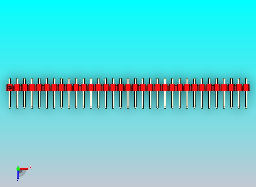 DS1022彩色排针 红色 1x33p 100mil 类型D 版本1.0.zip