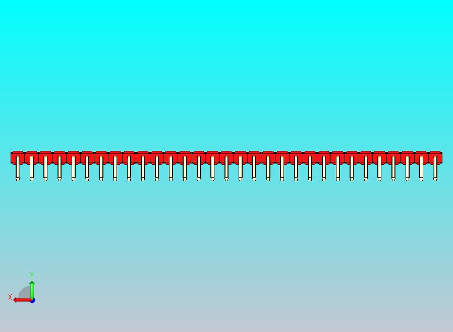 DS1022彩色排针 红色 1x31p 100mil 类型D 版本1.0.zip