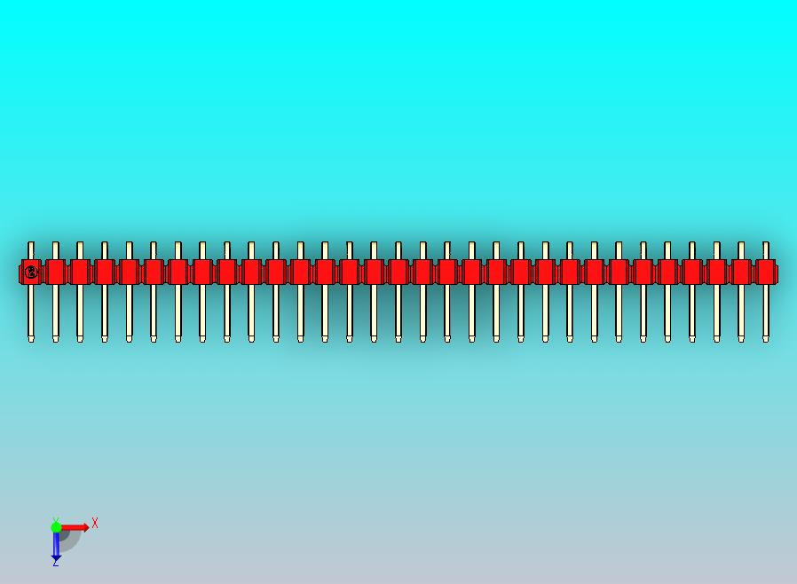 DS1022彩色排针 红色 1x31p 100mil 类型D 版本1.0.zip