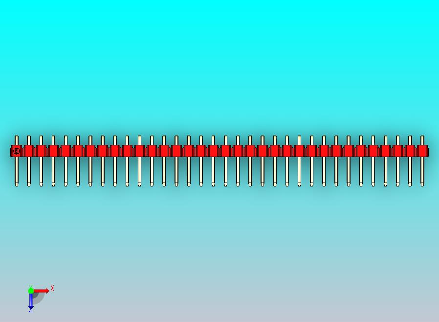 DS1022彩色排针 红色 1x34p 100mil 类型D 版本1.0.zip