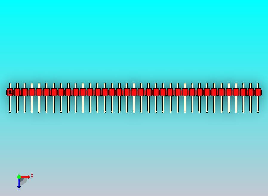 DS1022彩色排针 红色 1x35p 100mil 类型D 版本1.0.zip