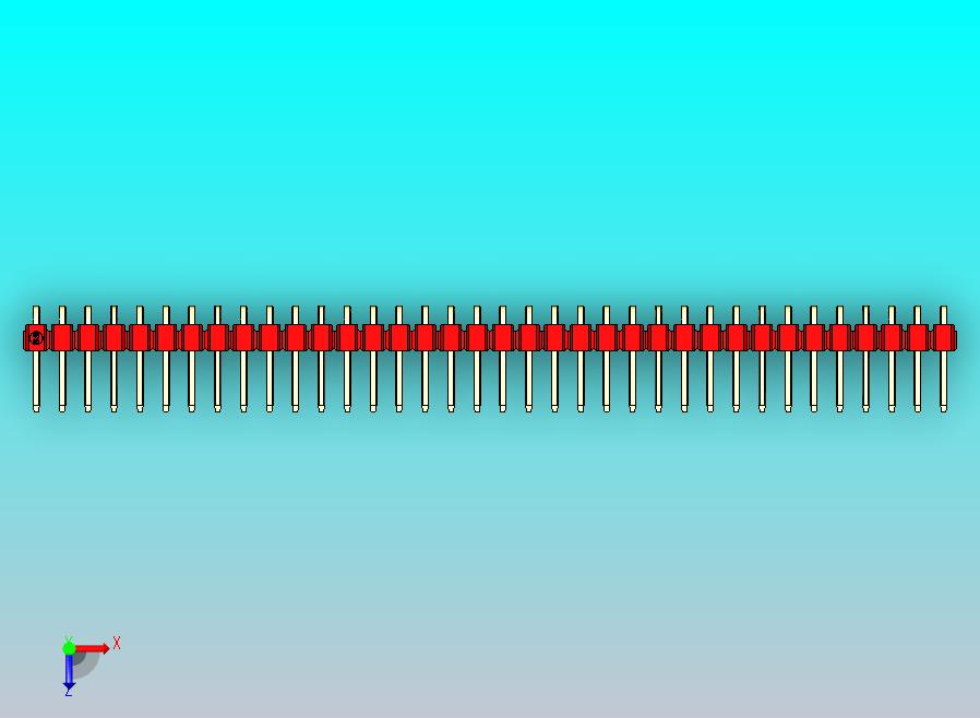 DS1022彩色排针 红色 1x36p 100mil 类型D 版本1.0.zip