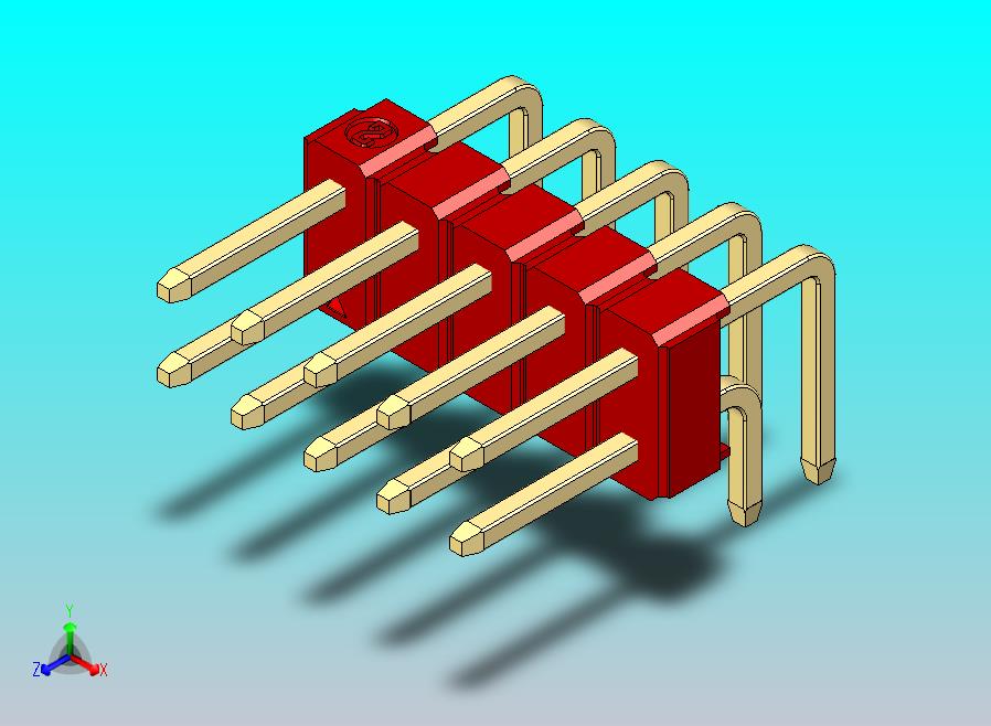 DS1022彩色排针 红色 2x05p 100mil 类型D 版本1.0.zip
