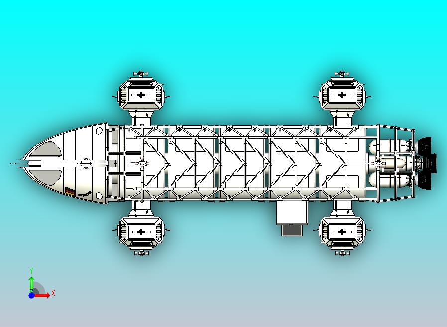 科幻探索着陆器