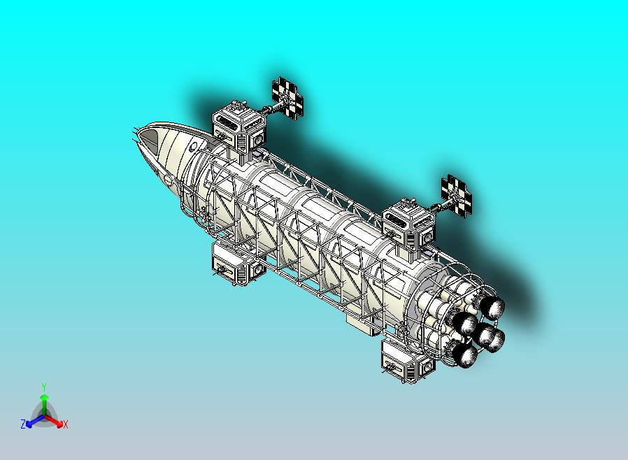 科幻探索着陆器