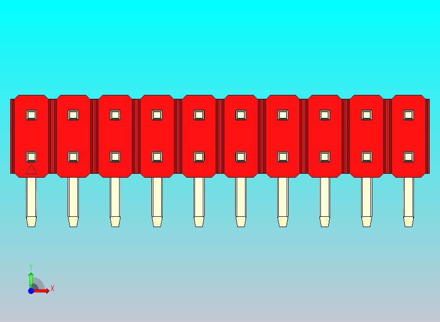 DS1022彩色排针 红色 2x10p 100mil 类型D 版本1.0.zip