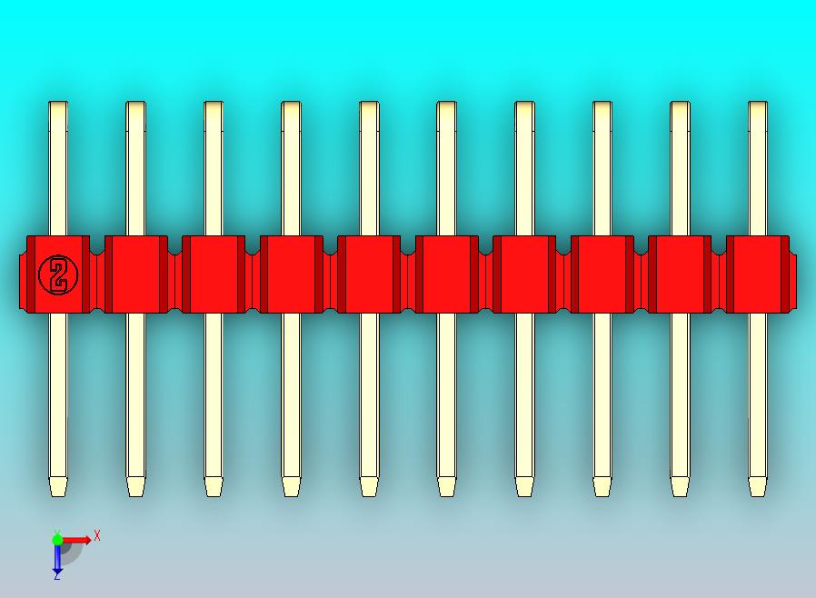 DS1022彩色排针 红色 2x10p 100mil 类型D 版本1.0.zip
