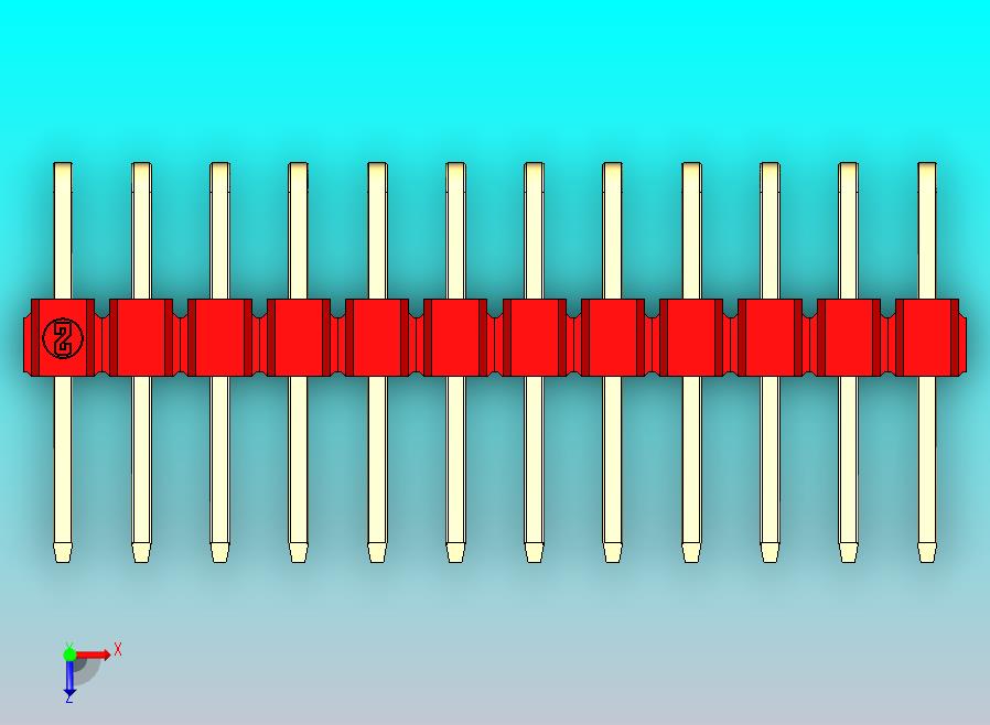 DS1022彩色排针 红色 2x12p 100mil 类型D 版本1.0.zip