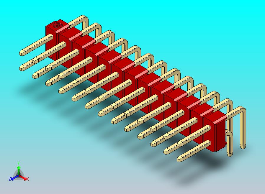 DS1022彩色排针 红色 2x13p 100mil 类型D 版本1.0.zip