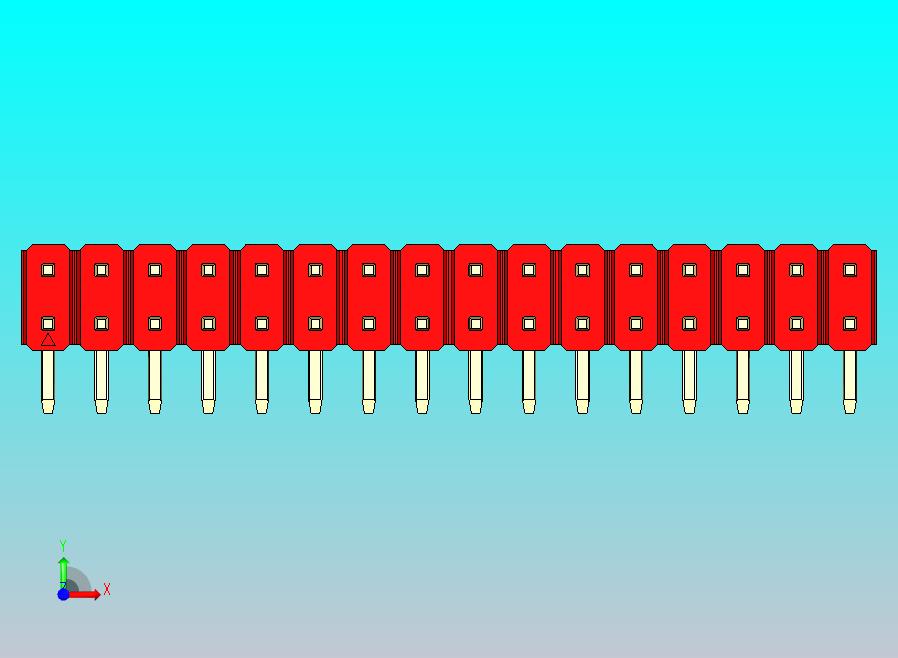 DS1022彩色排针 红色 2x16引脚 100mil 类型D 版本1.0.zip