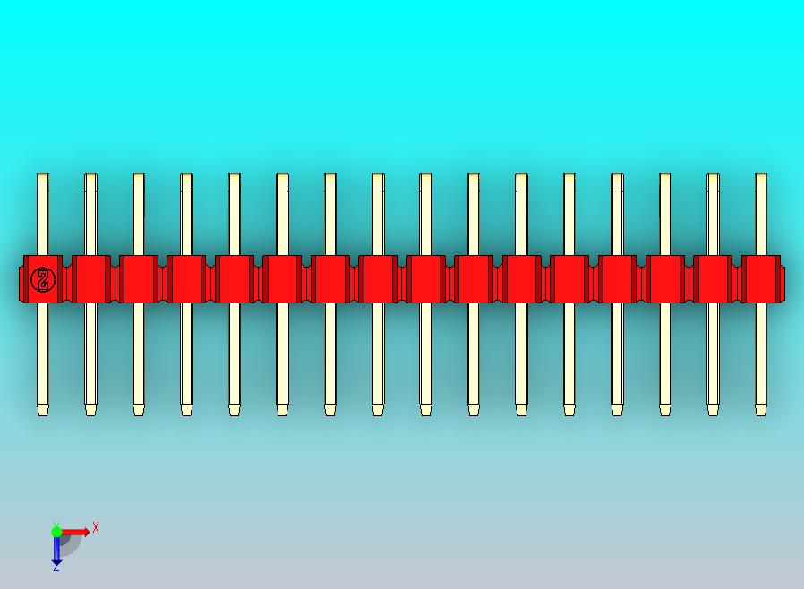 DS1022彩色排针 红色 2x16引脚 100mil 类型D 版本1.0.zip