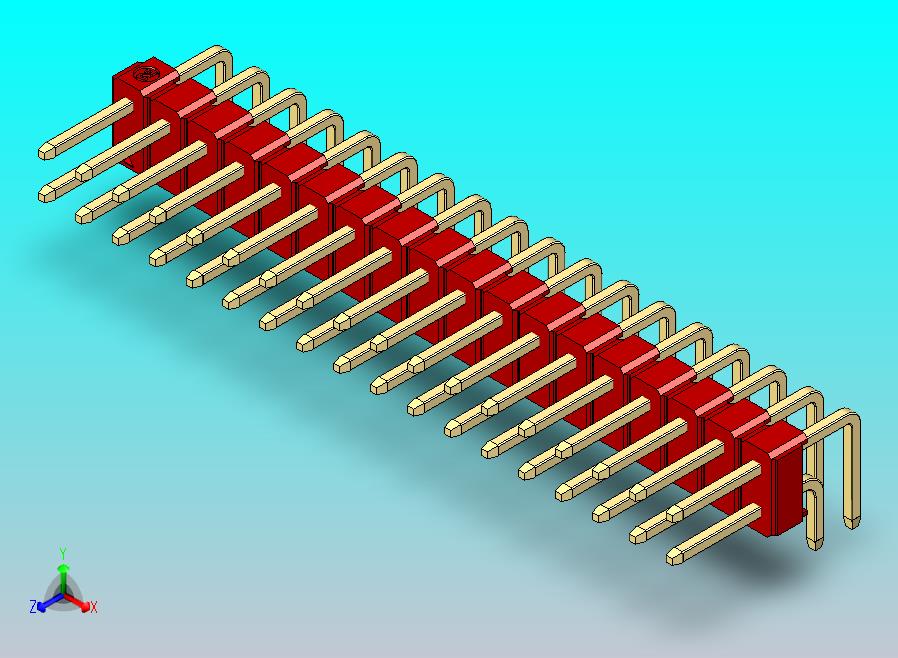 DS1022彩色排针 红色 2x18P 100mil 类型D 版本1.0.zip