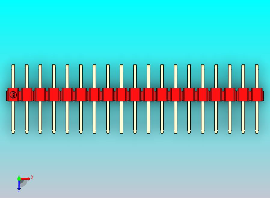 DS1022彩色排针 红色 2x19p 100mil 类型D 版本1.0.zip