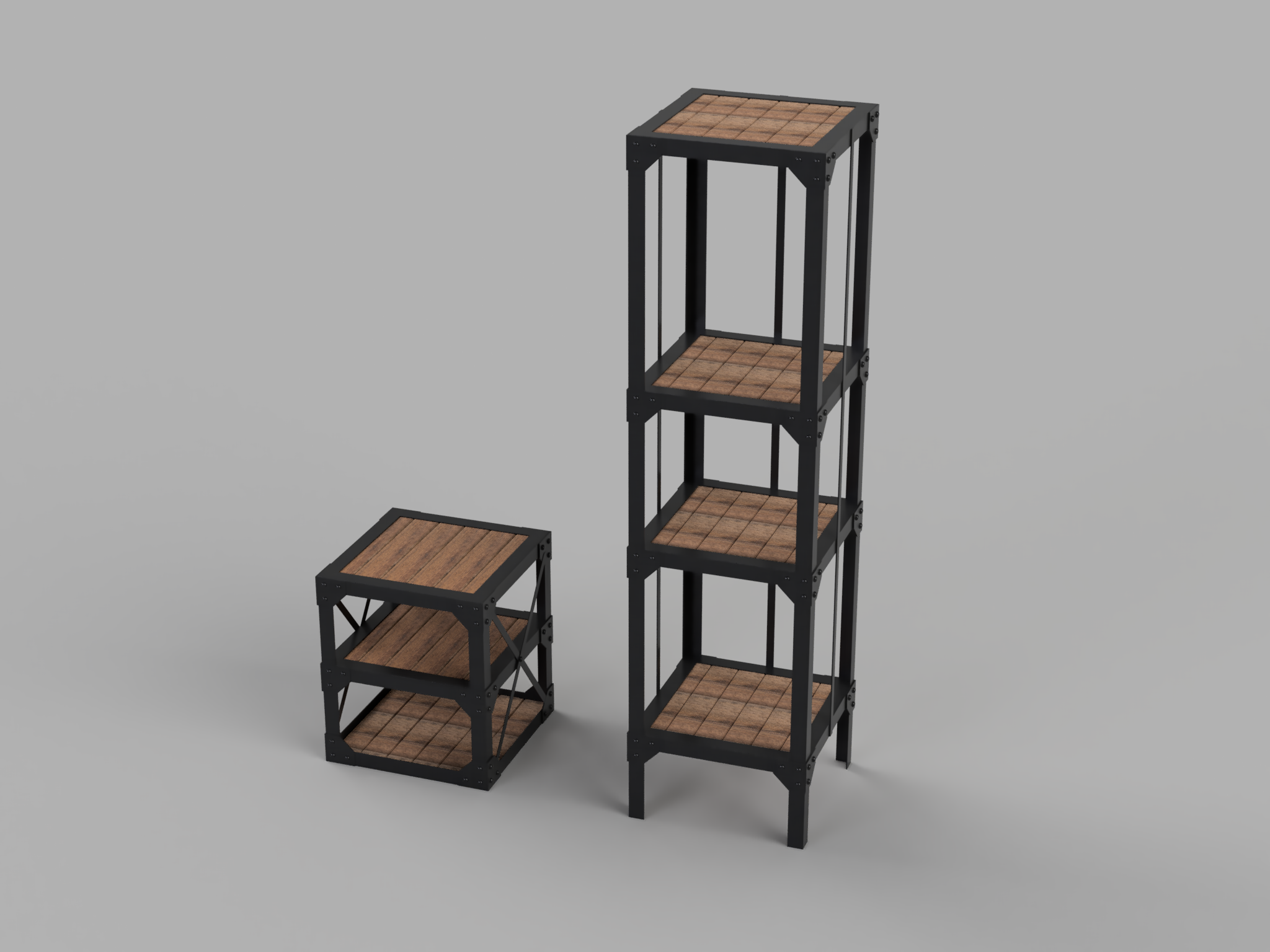 阁楼架，架子，橱柜