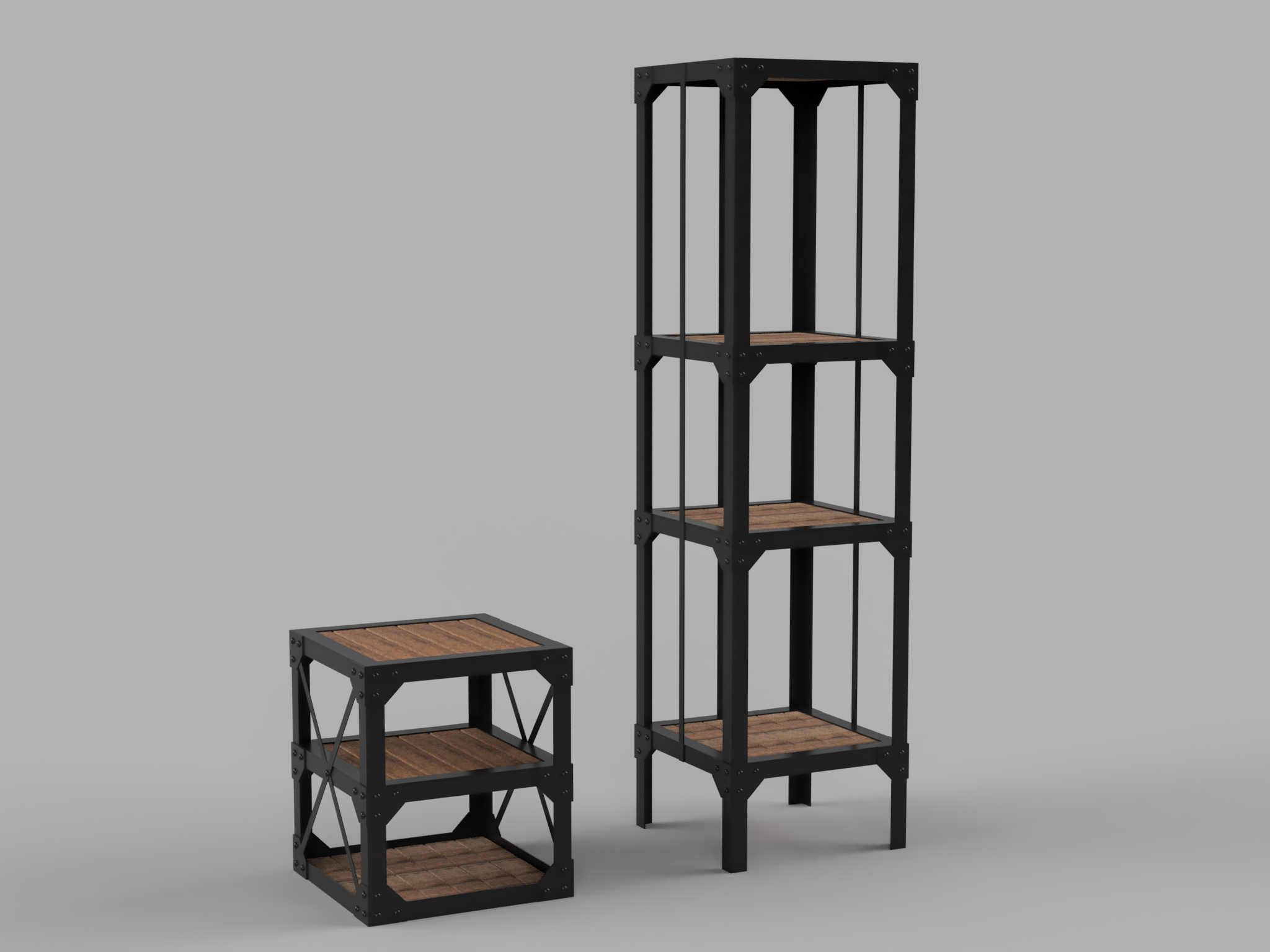 阁楼架，架子，橱柜