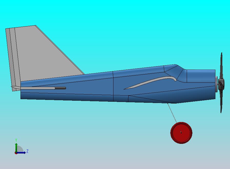 飞机建模和组装