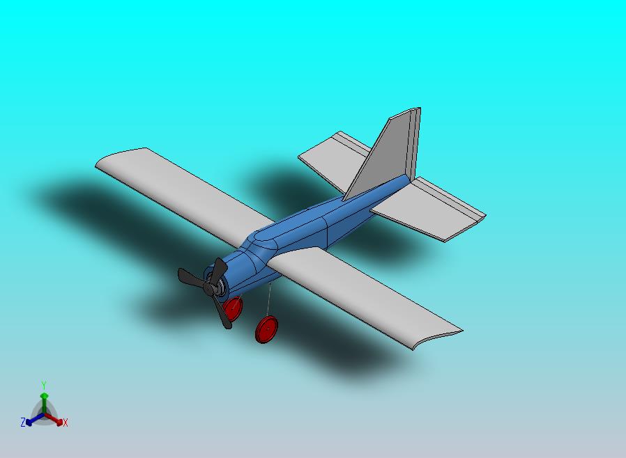 飞机建模和组装