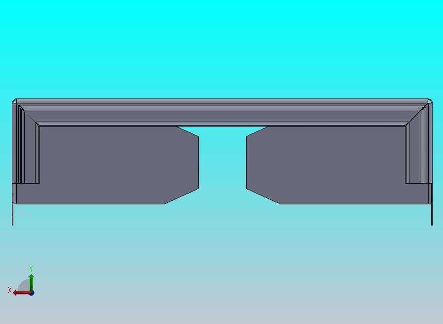 钣金的简单电源上盖