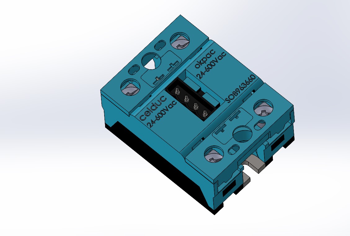 SSR继电器SPST-NO 35A 24-600v SOB963660
