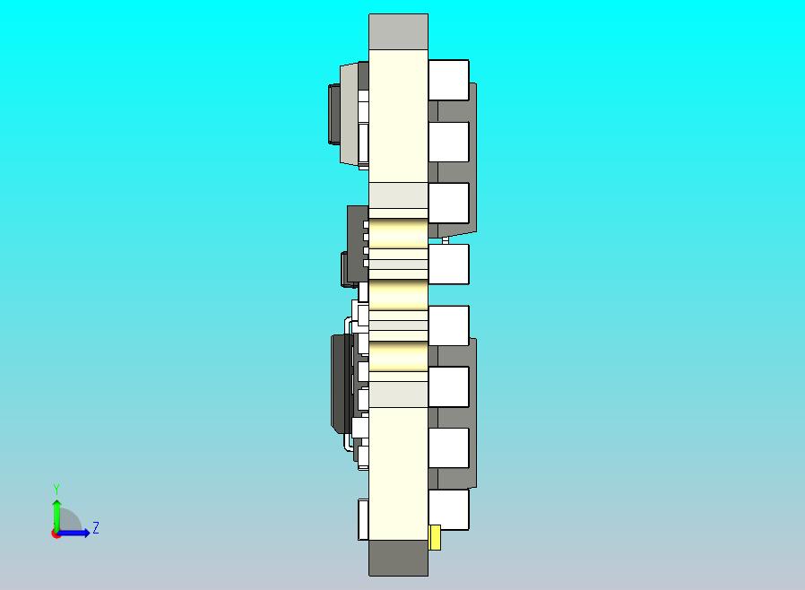 APD F3 80A ESC的详细3D CAD模型