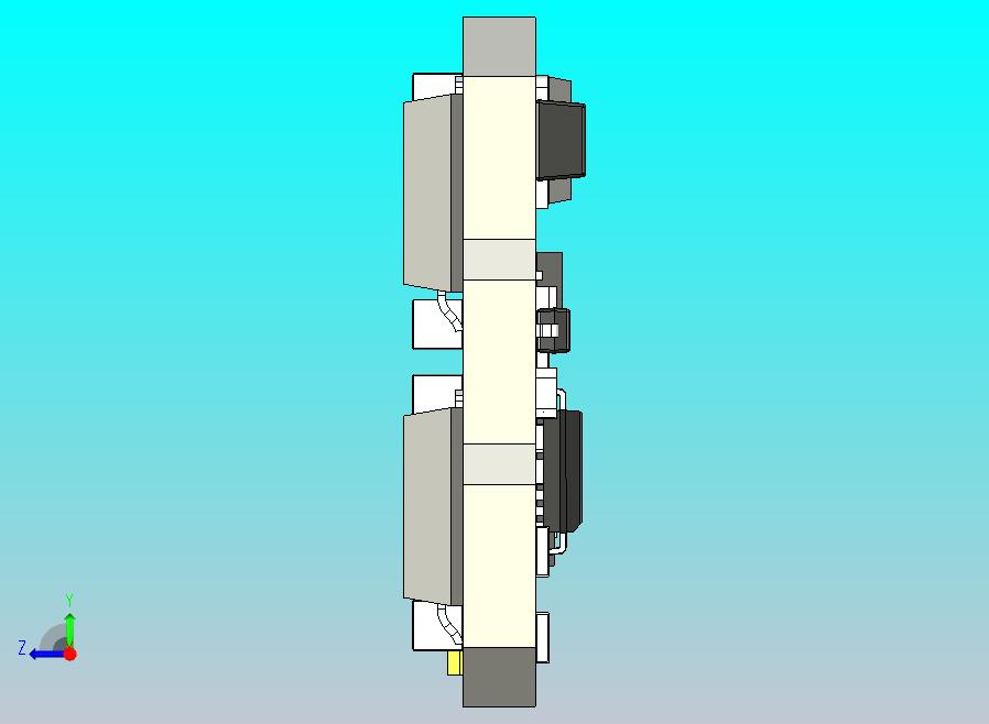 APD F3 80A ESC的详细3D CAD模型