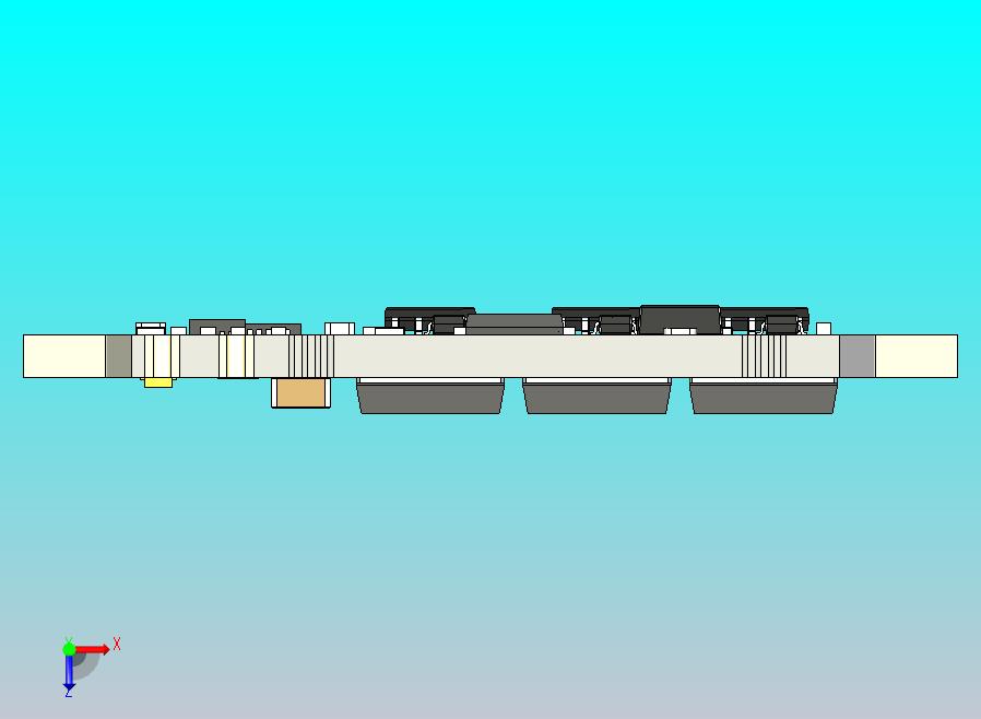 APD F3 80A ESC的详细3D CAD模型