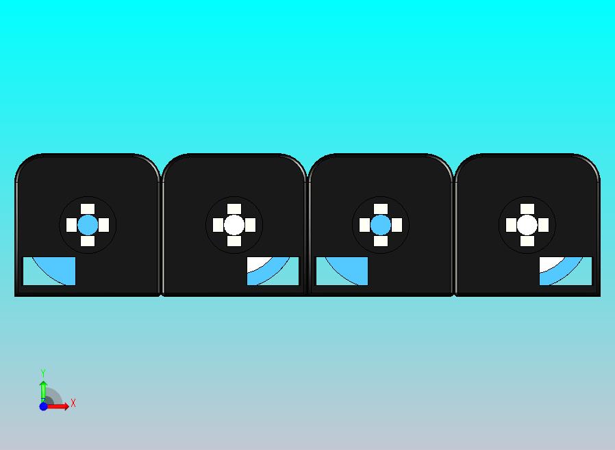 18650系列 (1-4电池) (粉红色，蓝色，绿色)