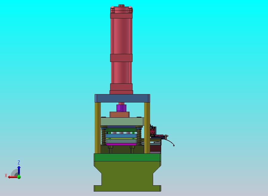 汽车连接器等行业冲压裁切摸机构