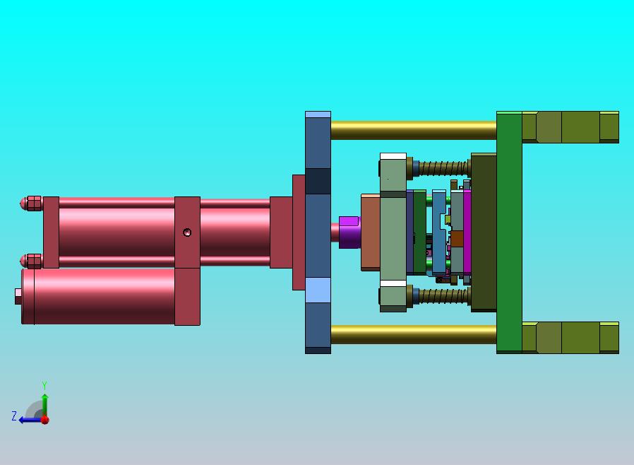 汽车连接器等行业冲压裁切摸机构