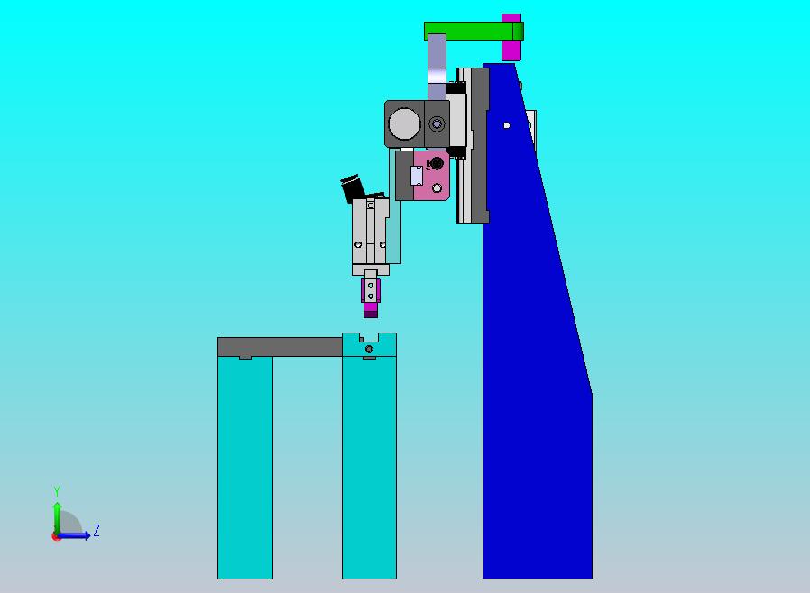 夹爪气缸上下左右平移机构