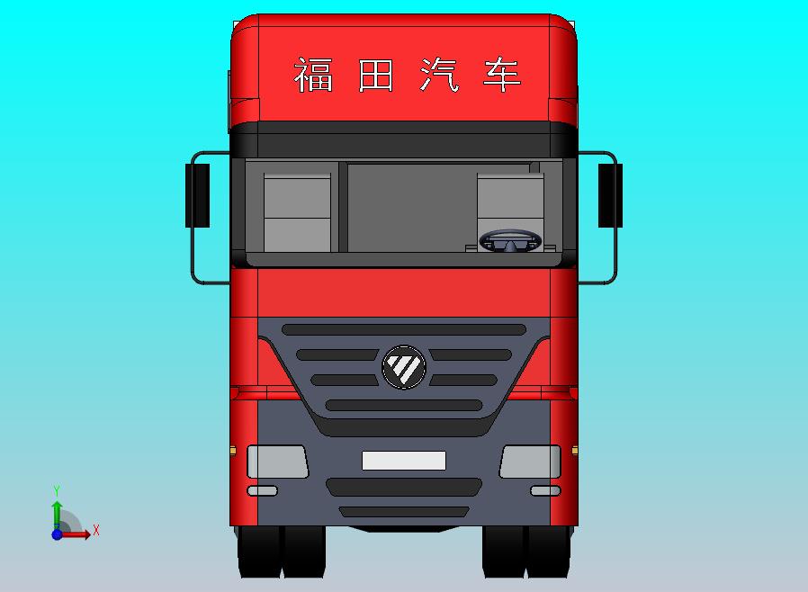 福田集装箱货车