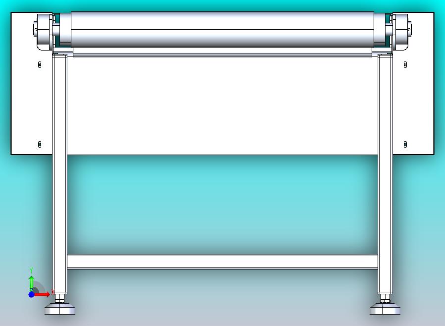 12米中置电机防跑偏输送带