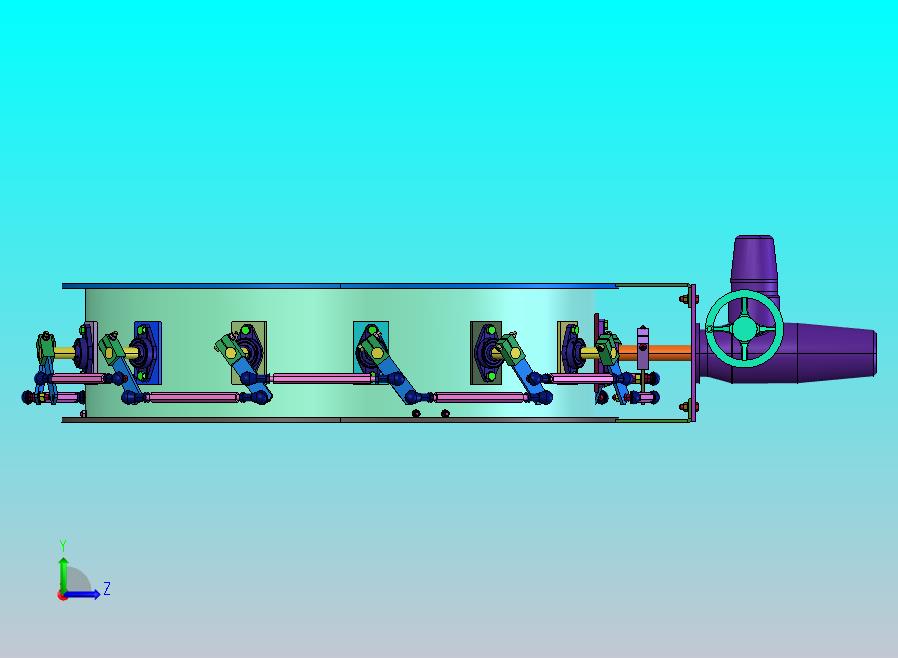 会动的涡轮减震器