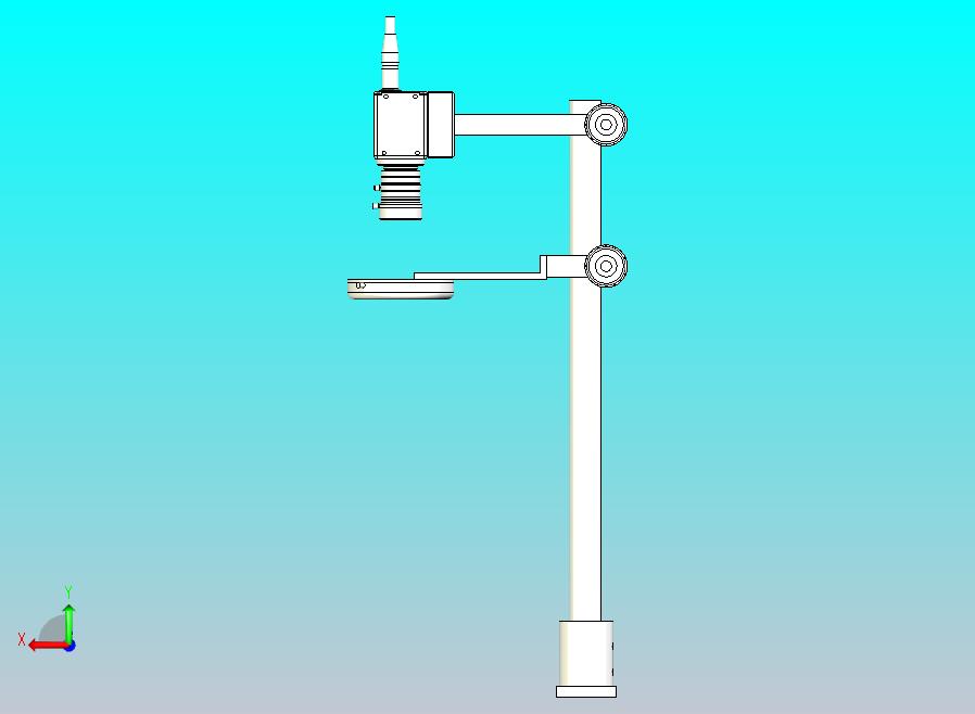 工业相机组件及光源机构