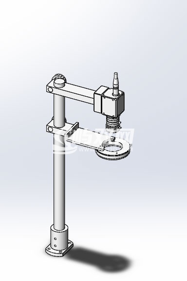 工业相机组件及光源机构