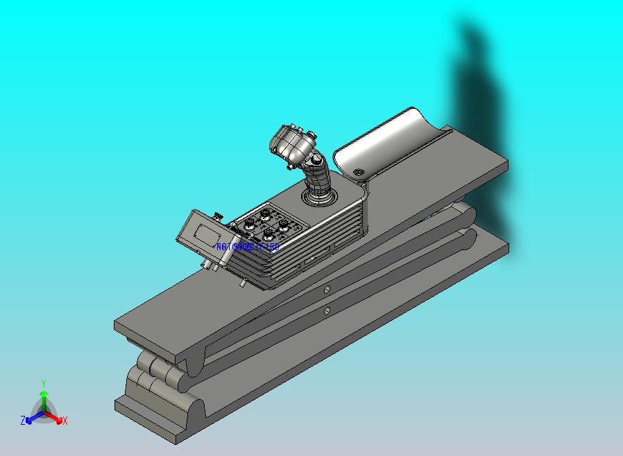 直升飞机摇杆结构设计