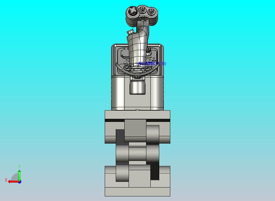 直升飞机摇杆结构设计
