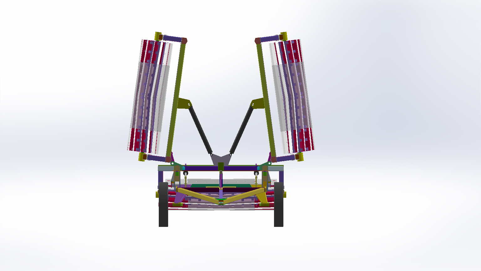 农田镇压机结构