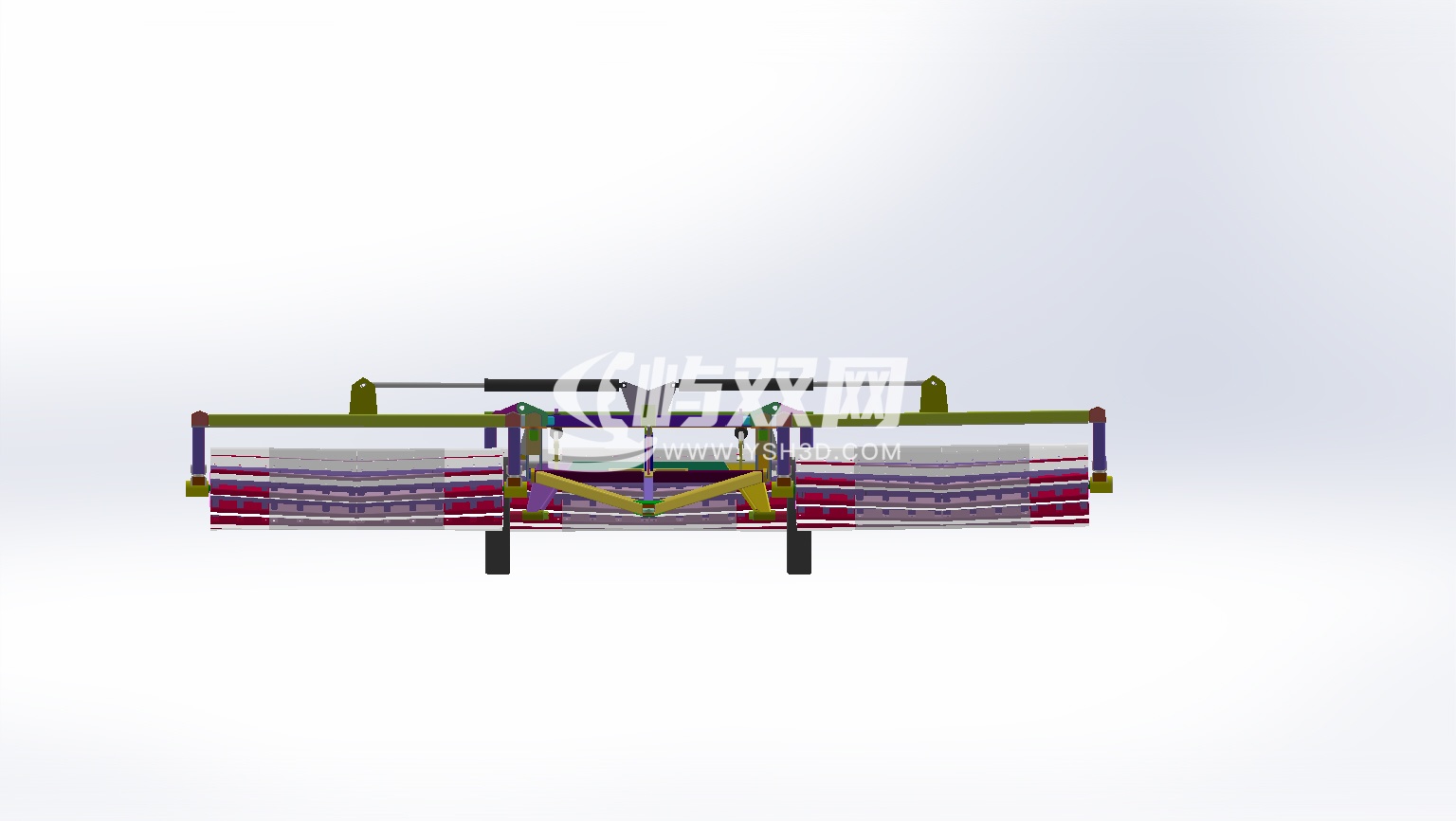农田镇压机结构