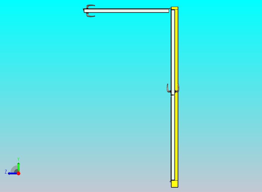 适用于隔热外墙板的双扇门框