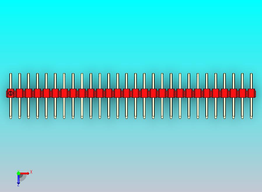 DS1022彩色排针 红色 2x28p 100mil 类型D 版本1.0.zip