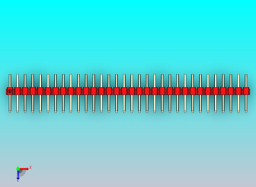 DS1022彩色排针 红色 2x32P 100mil 类型D 版本1.0.zip