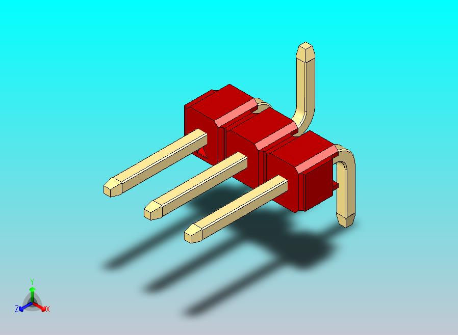 DS1022彩色排针 红色 03P 100mil 类型 SMT R2 版本1.0.zip